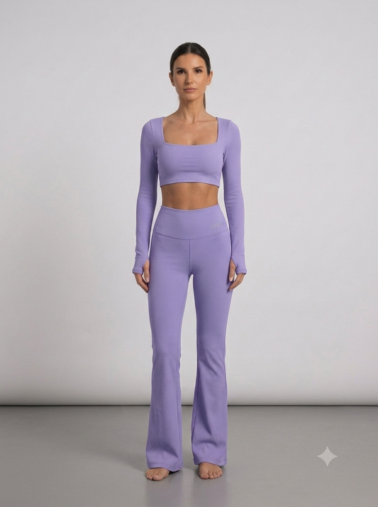 Grape Chew | The Roam Strappy Bra
